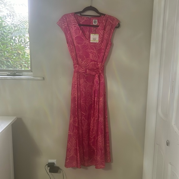 NWT size 4 Ann Kline dress in pink - Picture 1 of 3
